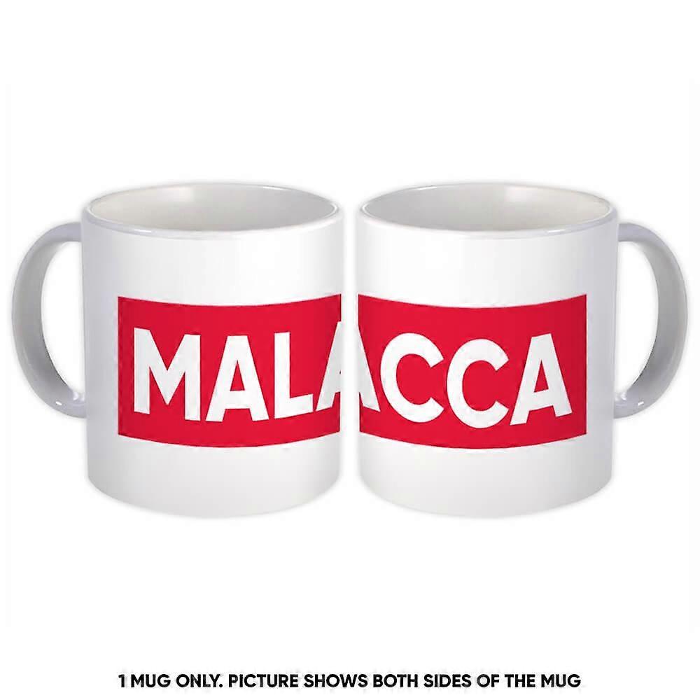 Gift Mug: Malacca Malaysia Red