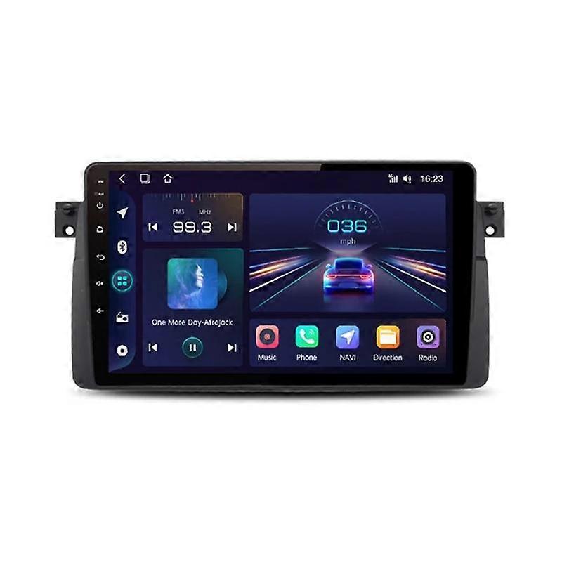 2 Din For BMW E46 M3 318/320/325/330/335 Car Radio Carplay 4g 8-core Wifi Android Auto Car Stereo Car Multimedia Video Player GPS Navigation DSP RDS