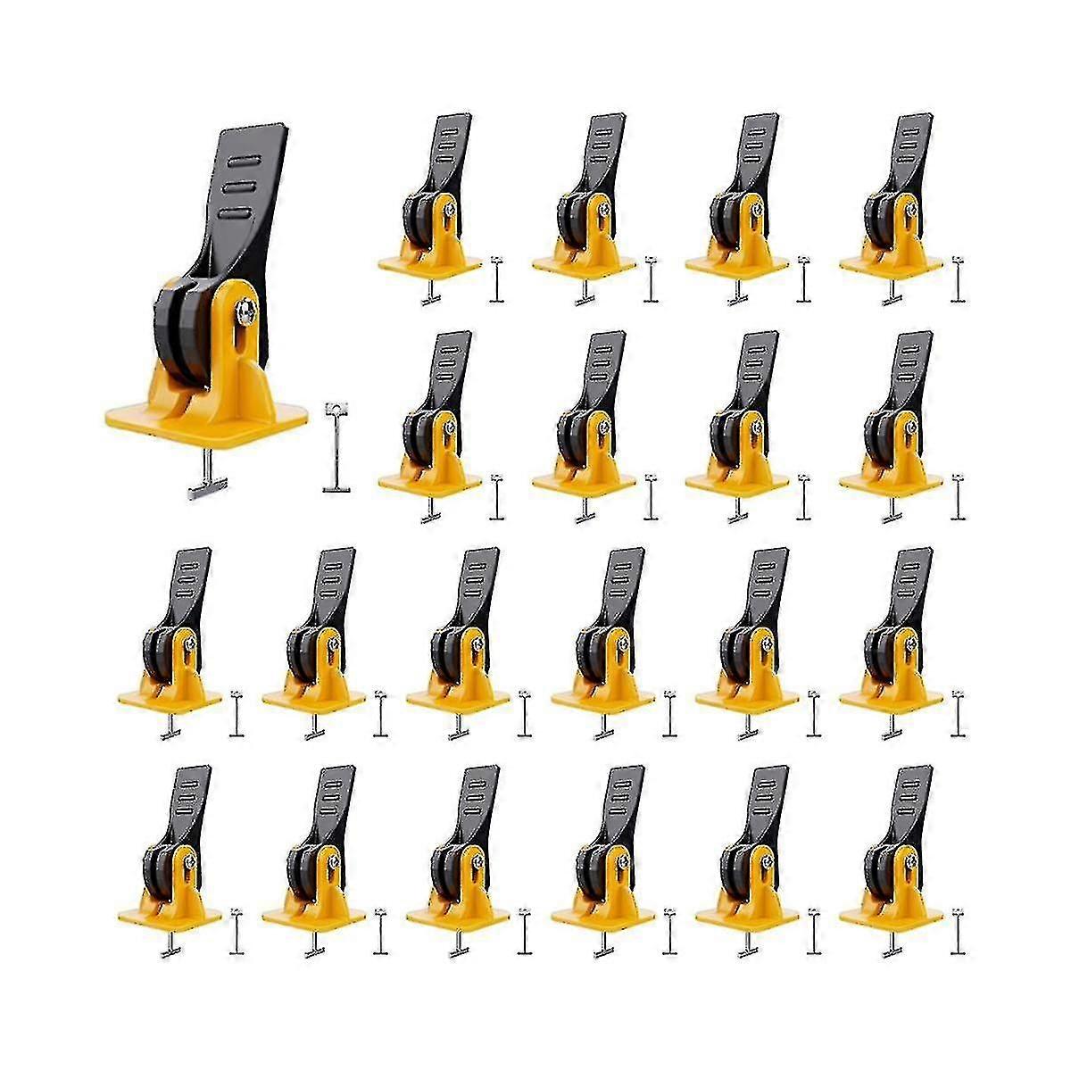 Tile Leveling System Kit Floor Leveling Compounds Adjustable Fit 8-12mm Tiles Tile Installation Lev