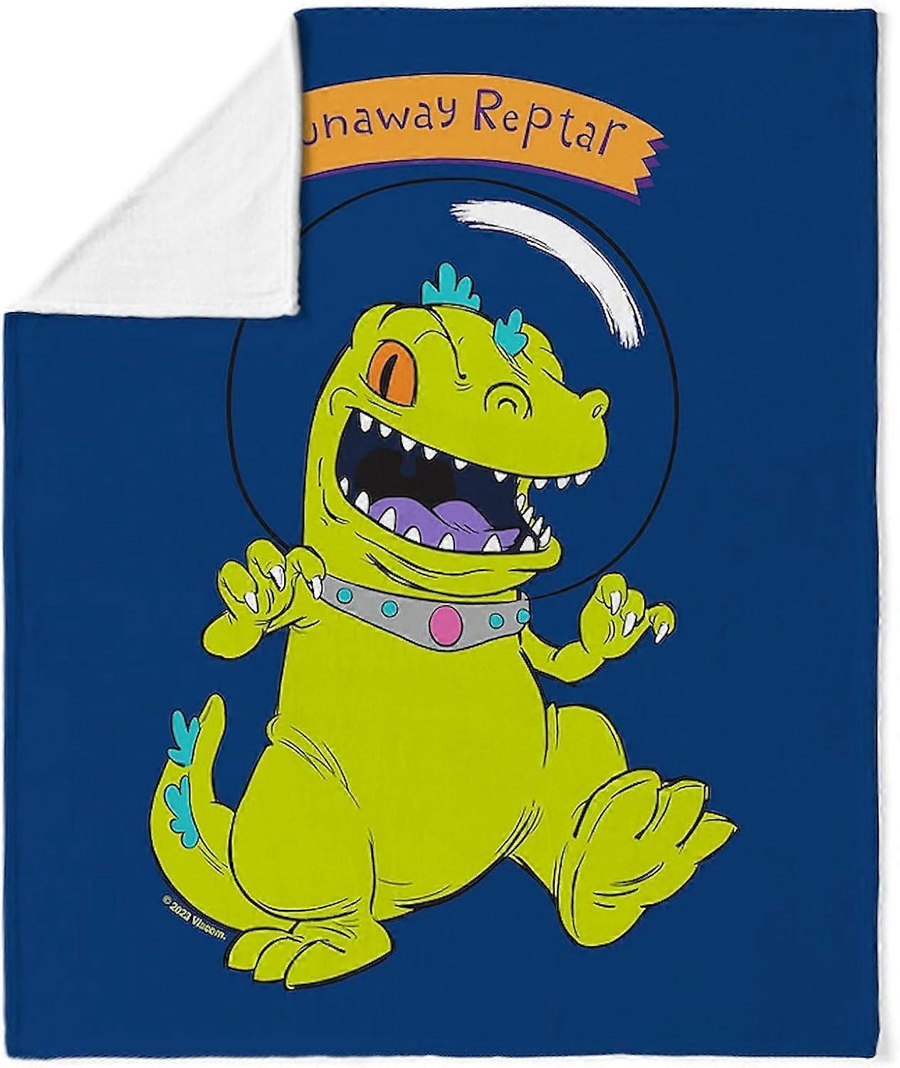 Rugrats Runaway Reptar Couverture en peluche super douce