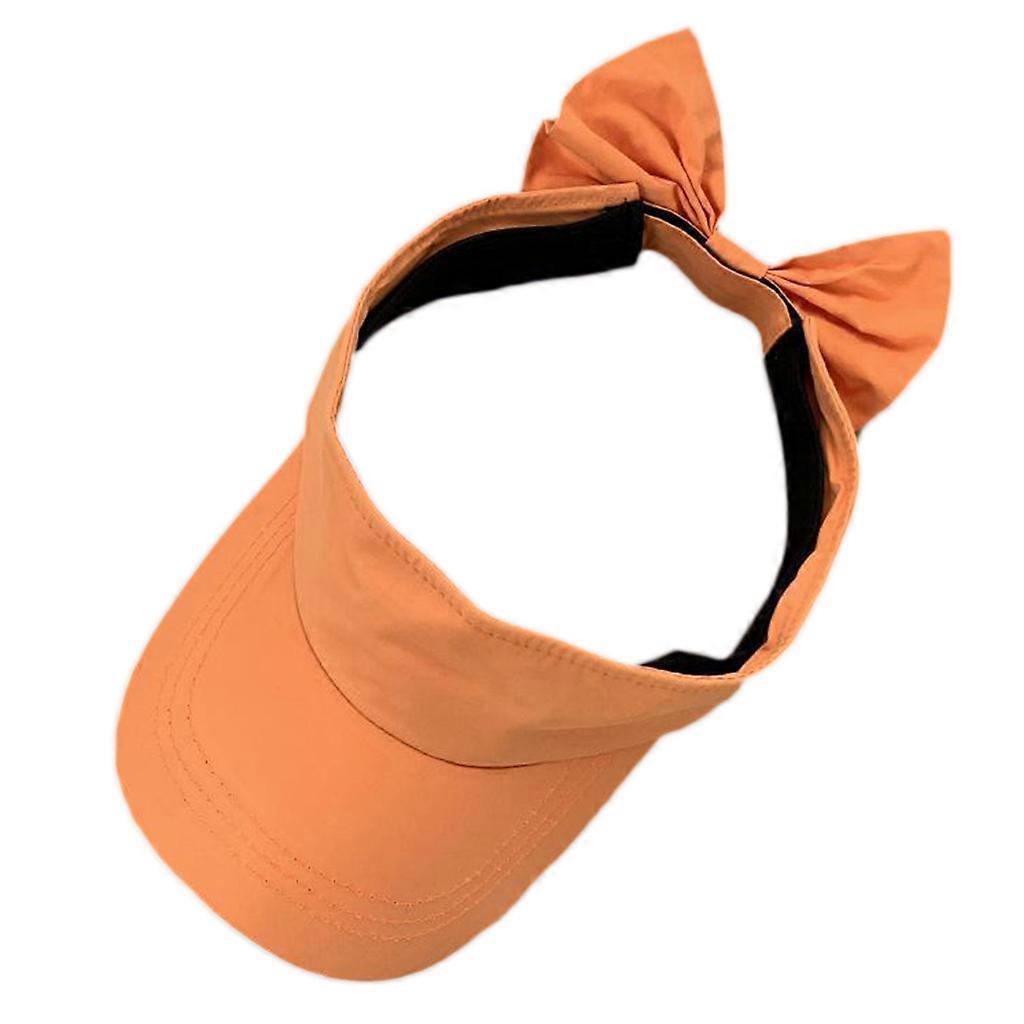 Hat Empty Top Women Holidays Anti-UV Hat Circumference Adjustable