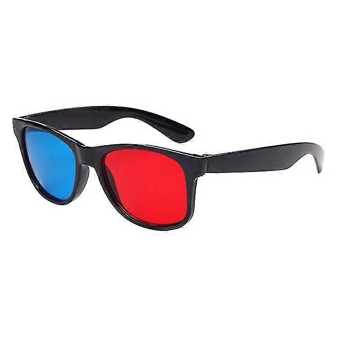 Universal Red Blue 3d Glasses For Dimensional Anaglyph Movie Game Dvd Fashional