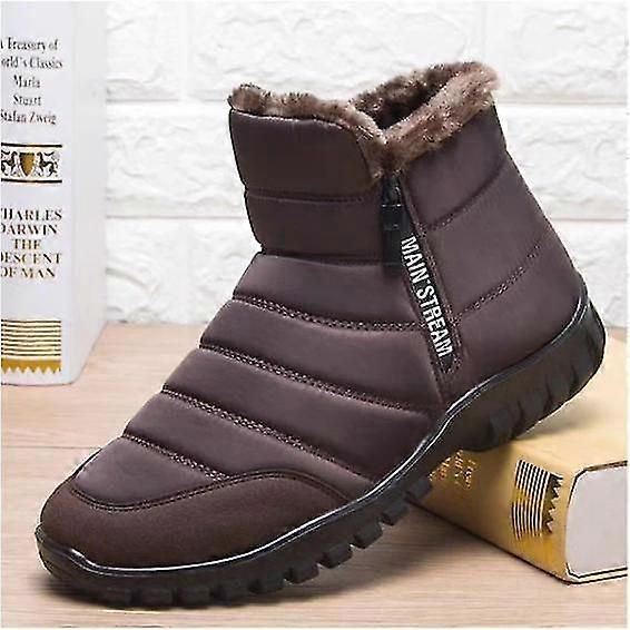 Men's Waterproof Warm Cotton Snow Boots