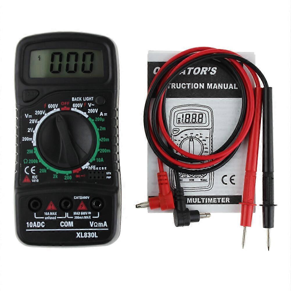  LCD Digital Voltmeter Ammeter Capacitance Meter Detector Electrical Multimeter