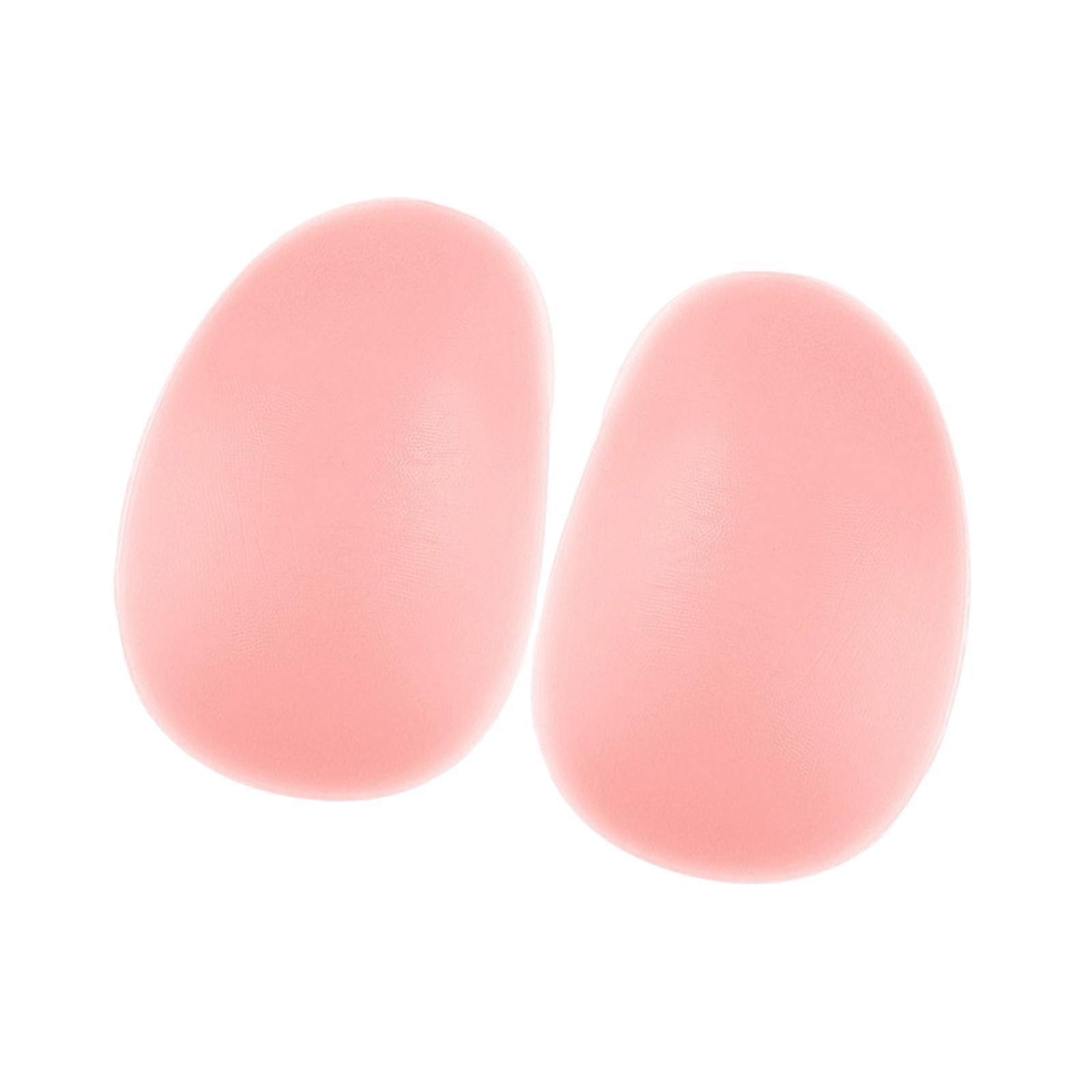 2Pcs Silicone Hip Pads Fake Hip Pads for Roller Skating Skating Single Board Thickness 2cm