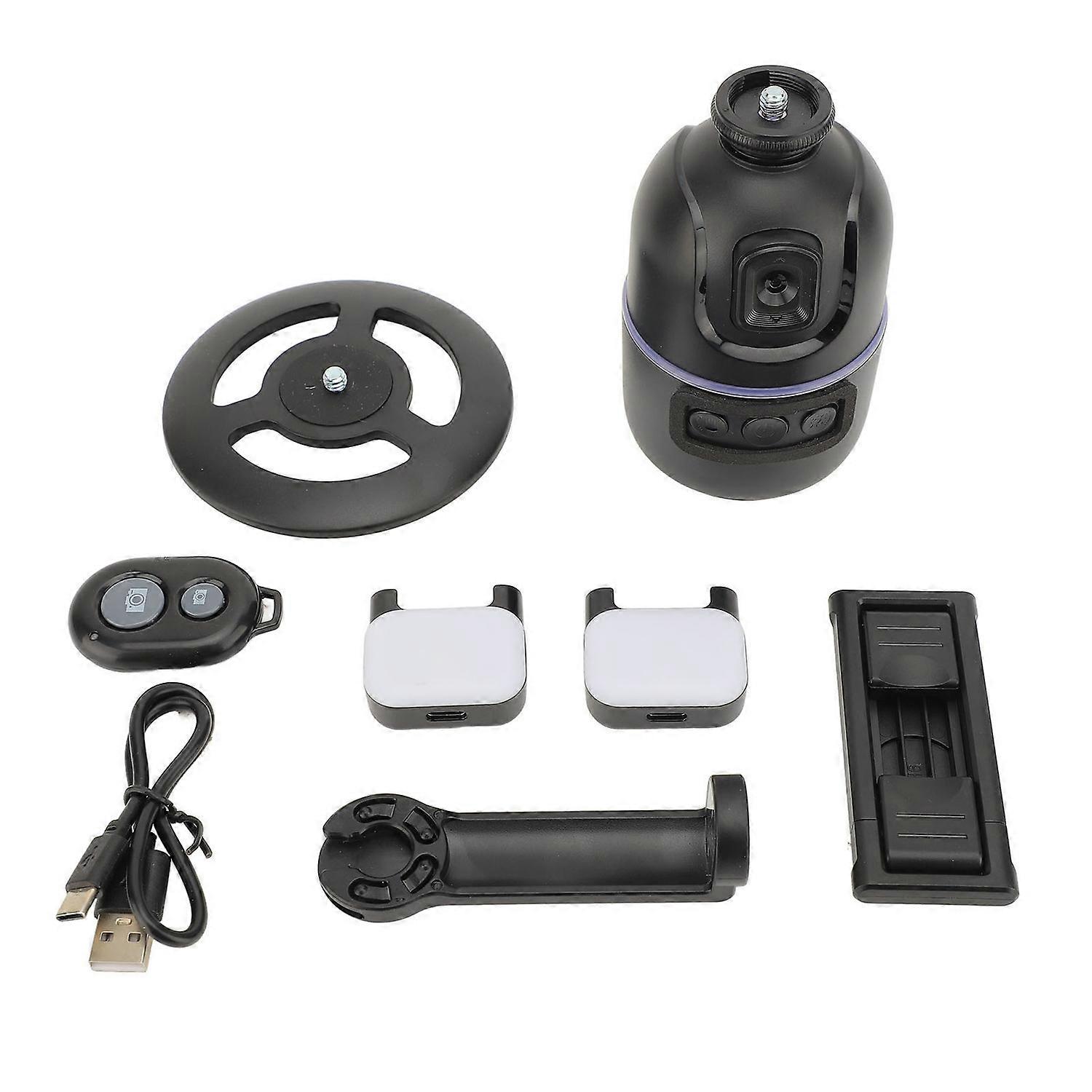 Rotating Phone Camera Holder Versatile Rotation Tripod Phone Camera Mount with Remote Control for Li