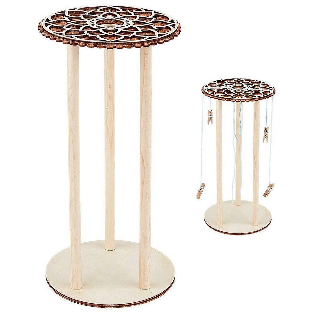 Wood Splicing Tool Flower Column BurlyWood 150x170mm