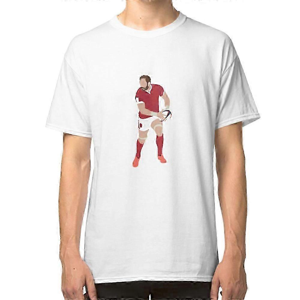 HWC Trading Foto Con Autografo Stampato Di Alun Wyn Jones - Stampe Rugby Union Galles, Regalo Per Appassionati, Cornice A4 (33x24,5 Cm) - copertina