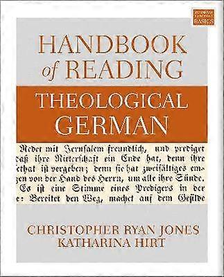 Manual de lectură teologică germană