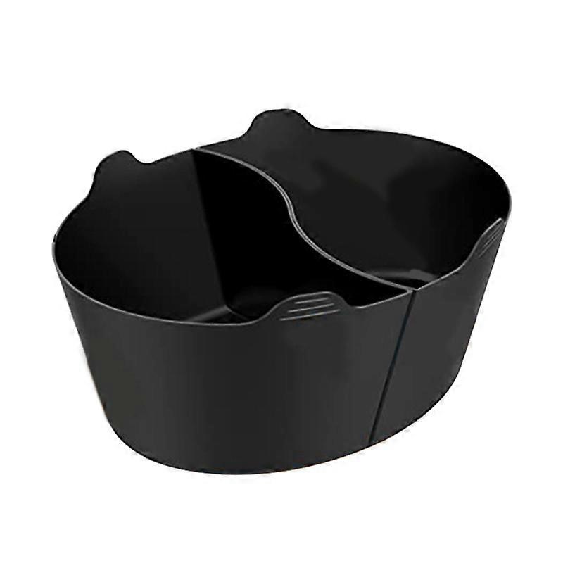 Silicone Slow Cooker Divider, Slow Cooker Accessories Cooking Liner for Most 6-8 QT Oval Shape Slow Cooker