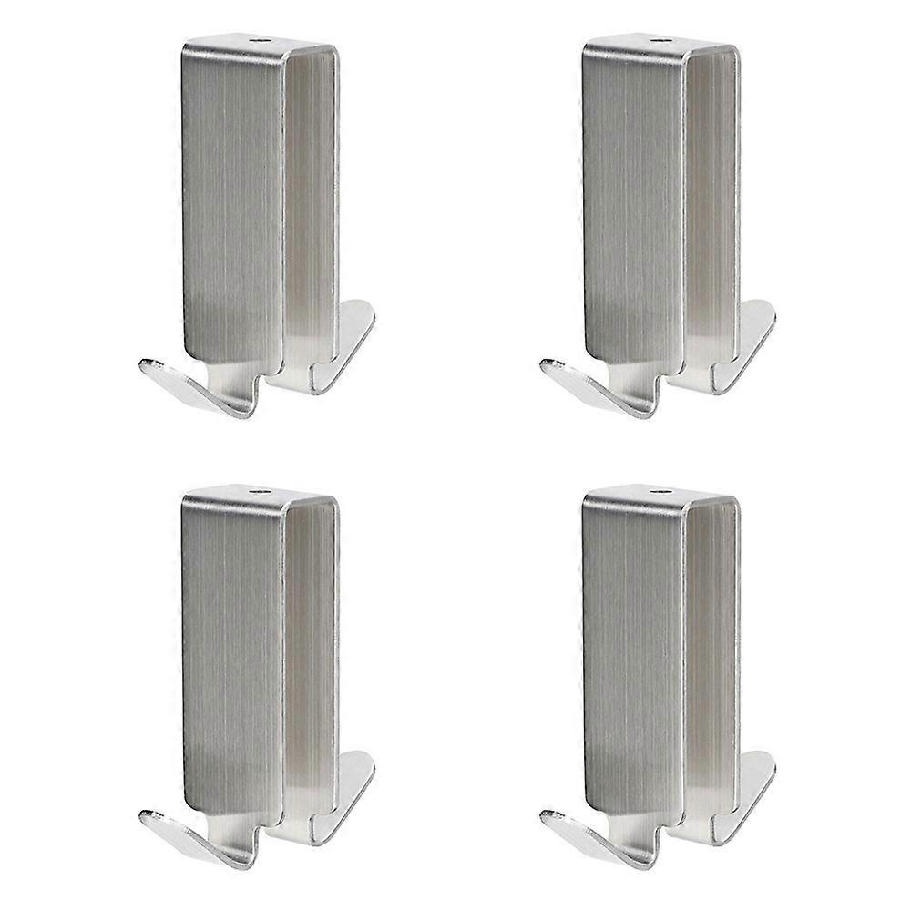 4pcs partition screen towel hook bathroom