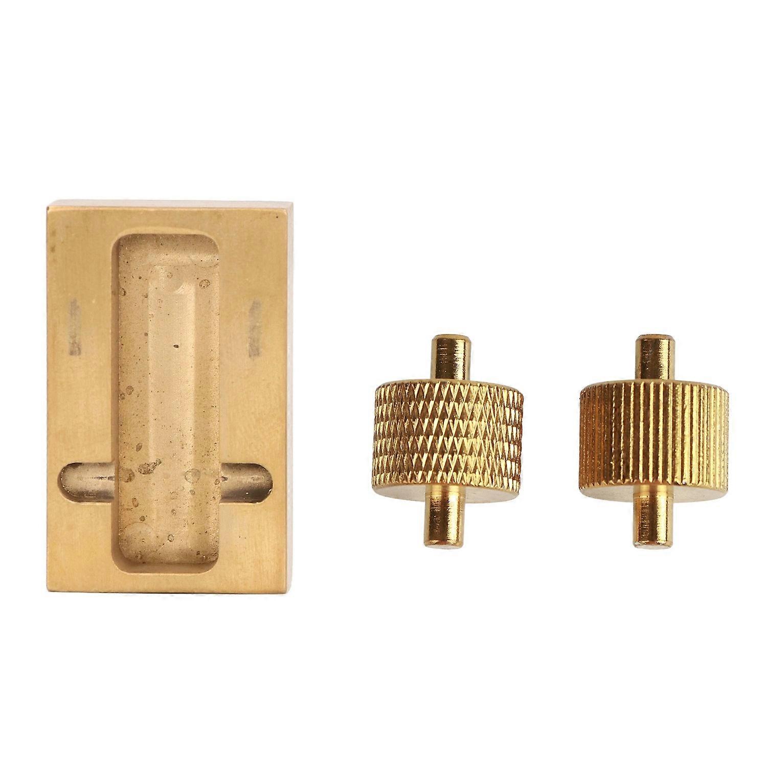 Leather Painting Box Durable Brass High Strength Fast Oiling Easy Operation Mini Leather Edge Roller