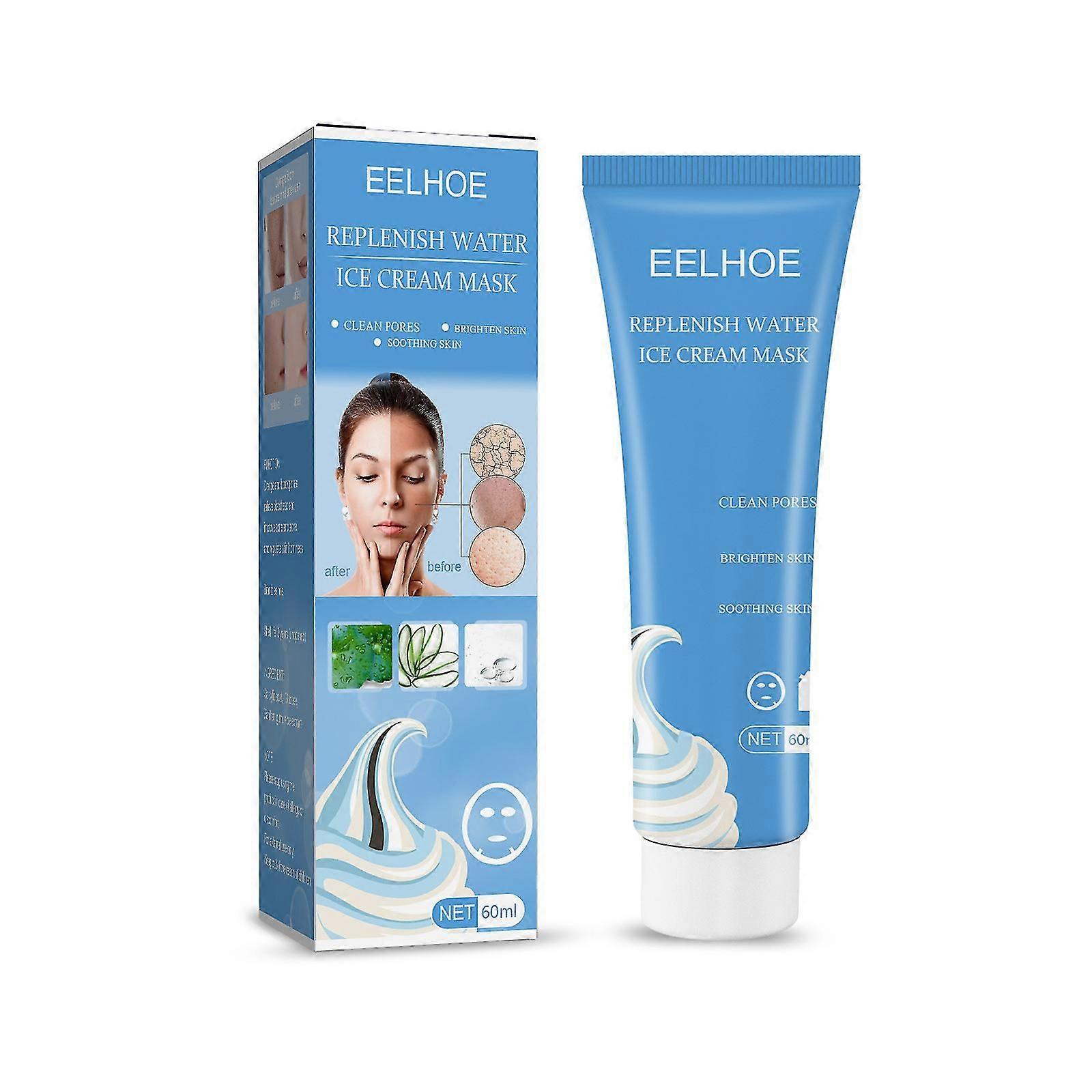 サリチル酸アイスクリームマスク - にきびのクレンジング、若返り、毛穴の洗練