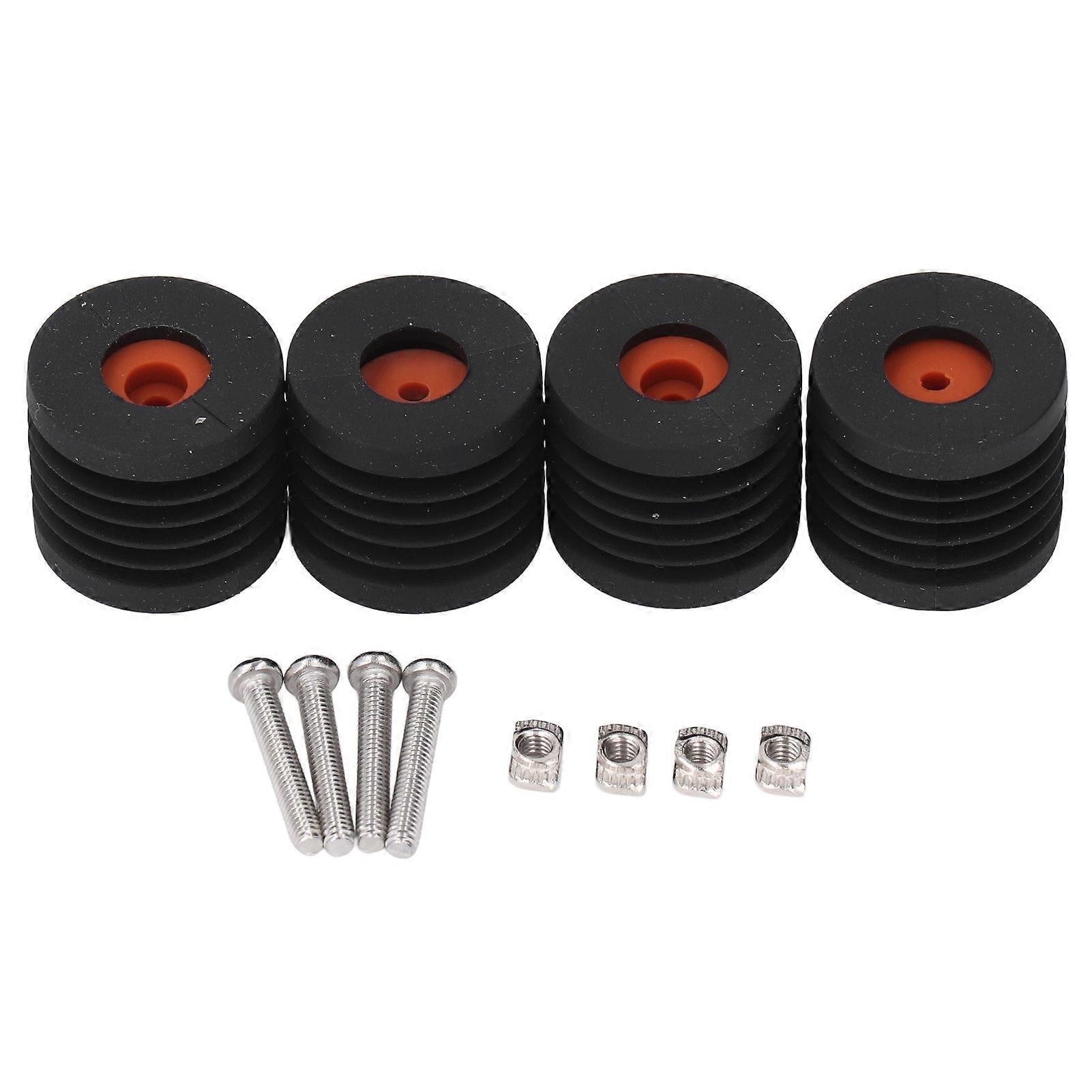 4PCS 3D Printer Feet Pad Printer Anti Slip Rubber Feet Pad for Ender 3 3S 3 PRO 3 V2 5 6