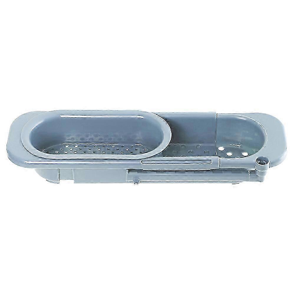 Multifunctional Partition Kitchen Retractable Sink Drain Basket Dish Rack Sink Filter Water Basket Fruit Vegetable Tableware Dish Sponge Drain Basket