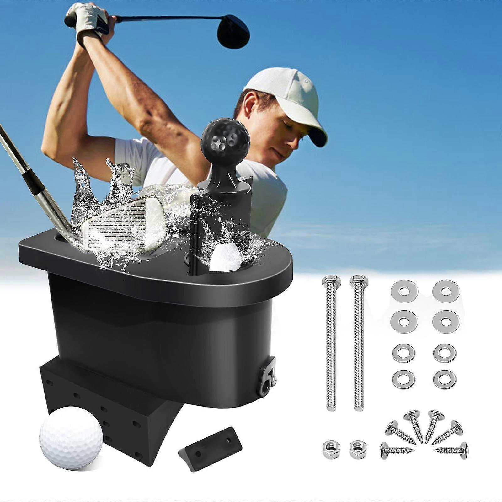 Universal Side-Mounted Golf Washer Kit for Club Car, Yamaha, EZGO