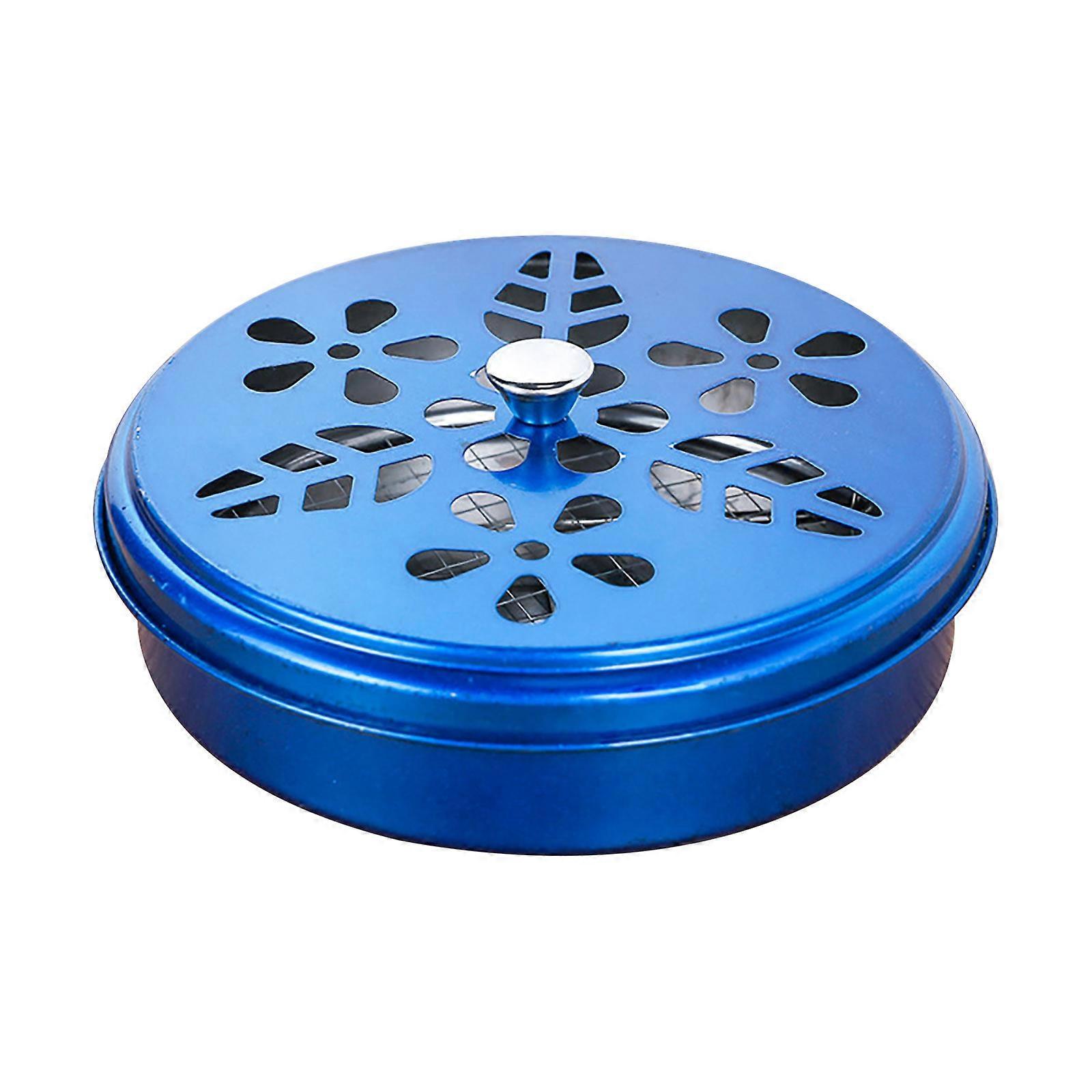Classical Design Portable Mosquito Coil Box Iron Case With Lid