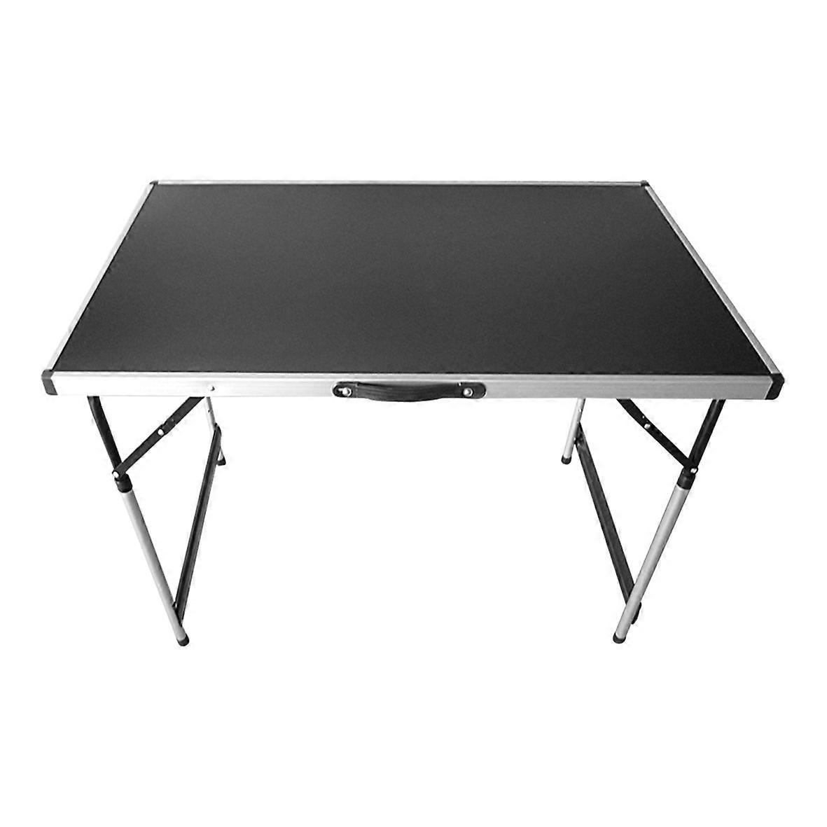 Height Adjustable Aluminium Folding Table Fishing Camping