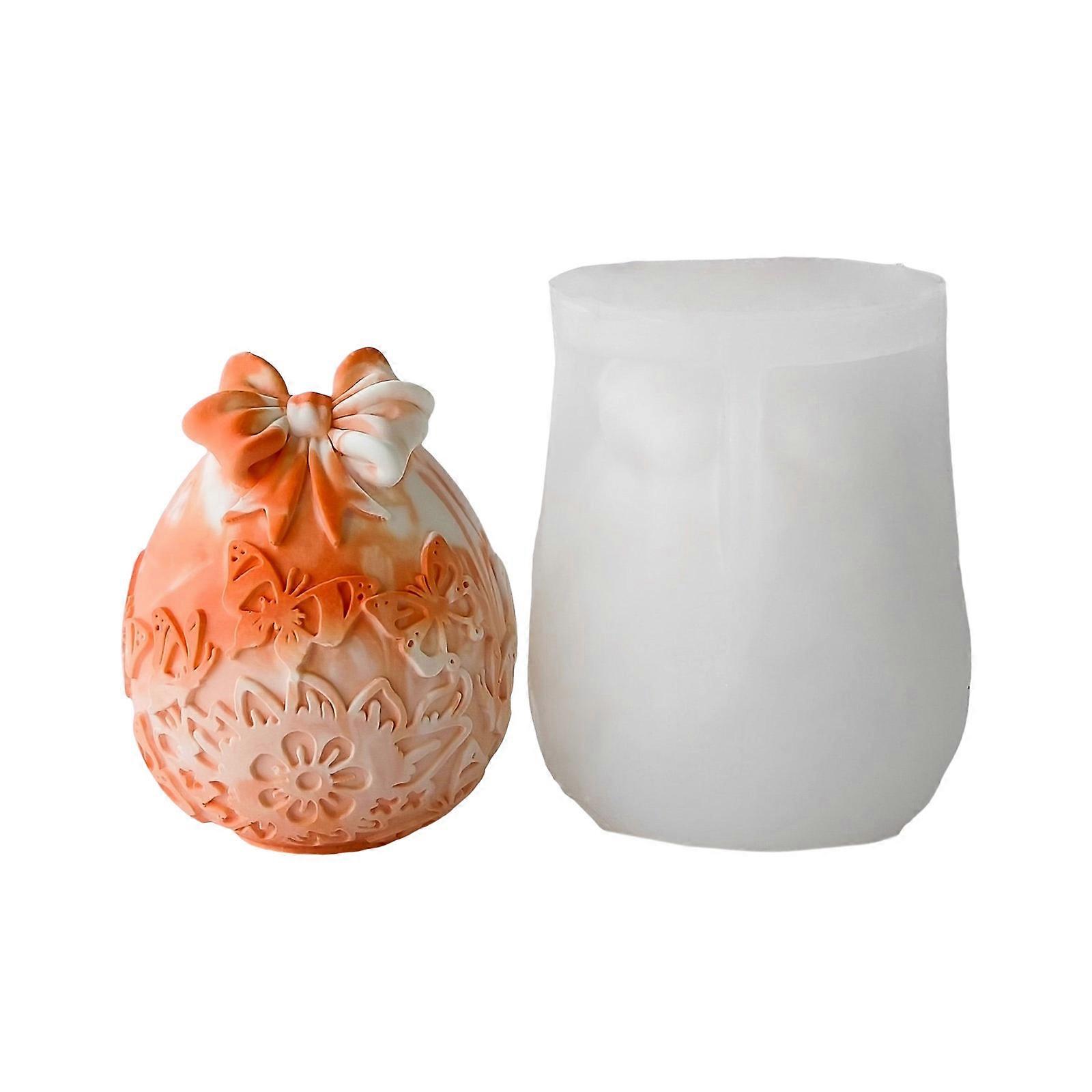 Easter Eggs Silicone Mold For Candle Making And Crafting With Easy Release And Reusable Designs Scented Candle Mould