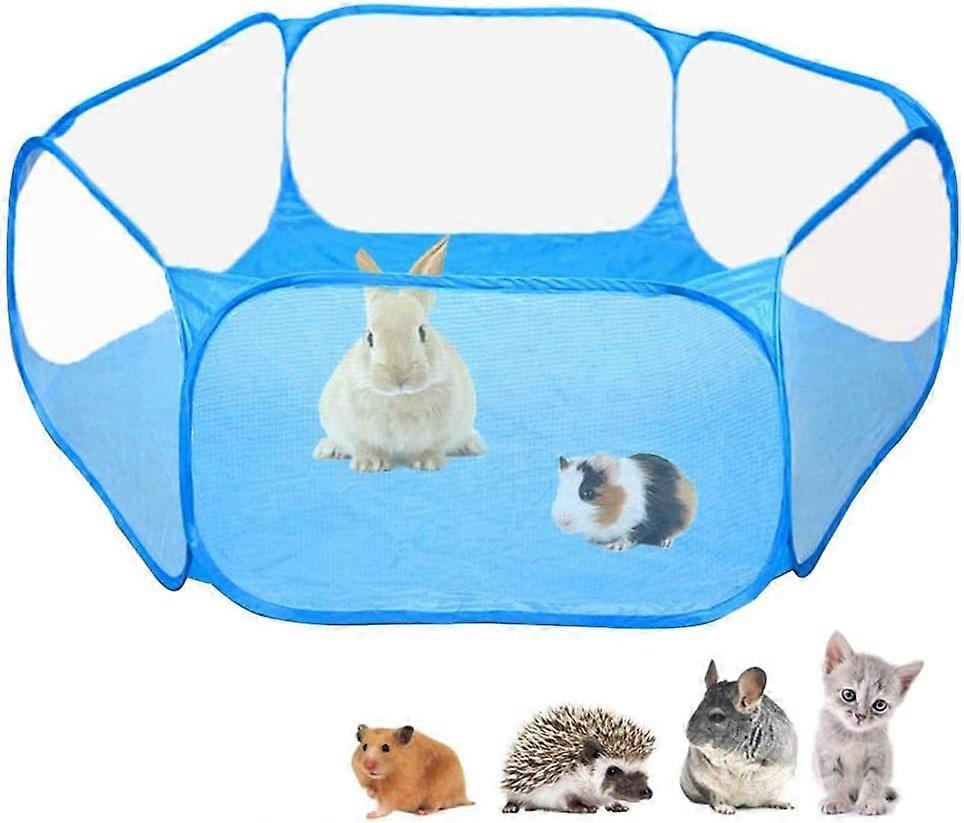 Pet Playpen Tent, Breathable, Transparent, Small Animals, Portable