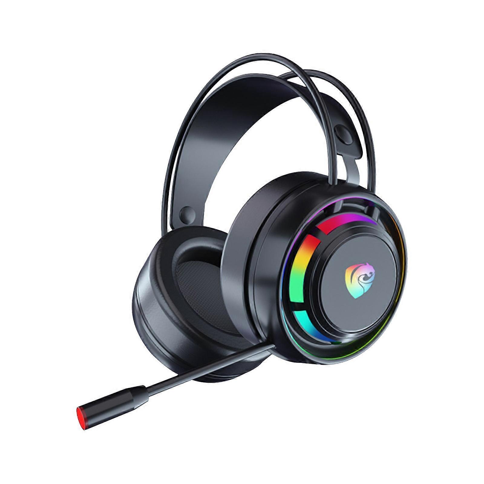 Gaming Headset Wired Dual-channel Desktop Computer Laptop With Mic Voice Headset PUW0995