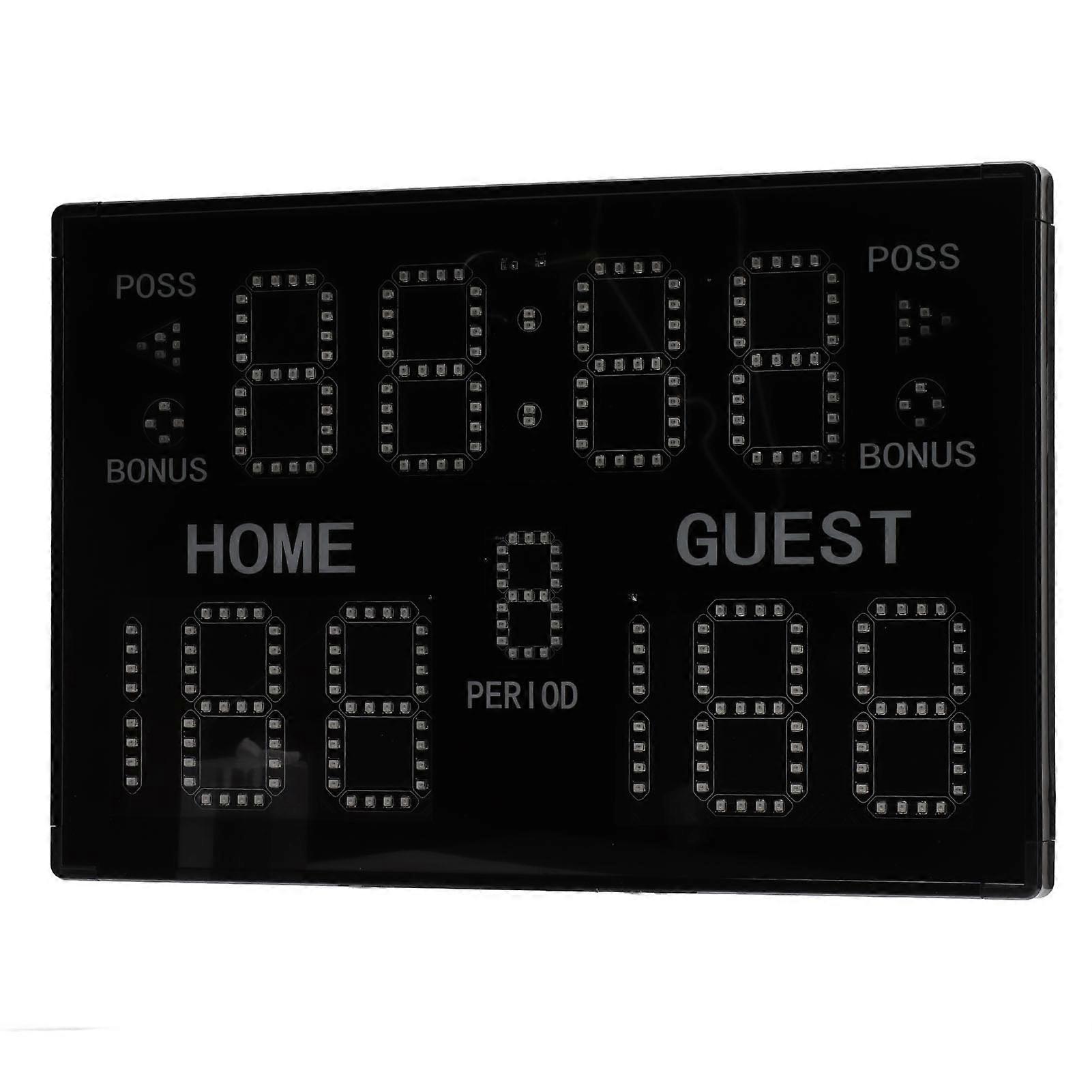 Indoor Tabletop Electronic Scoreboard GA30B 11-Digit LED Match Trainer