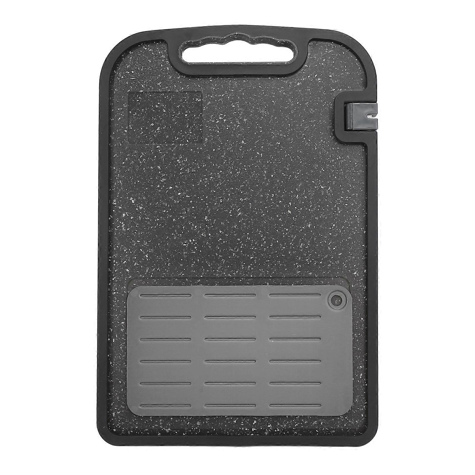 Defrosting Tray for Frozen Meat Double Sided Cutting Board for Fruit Vegetable Anti Slip Multifunctional Use M