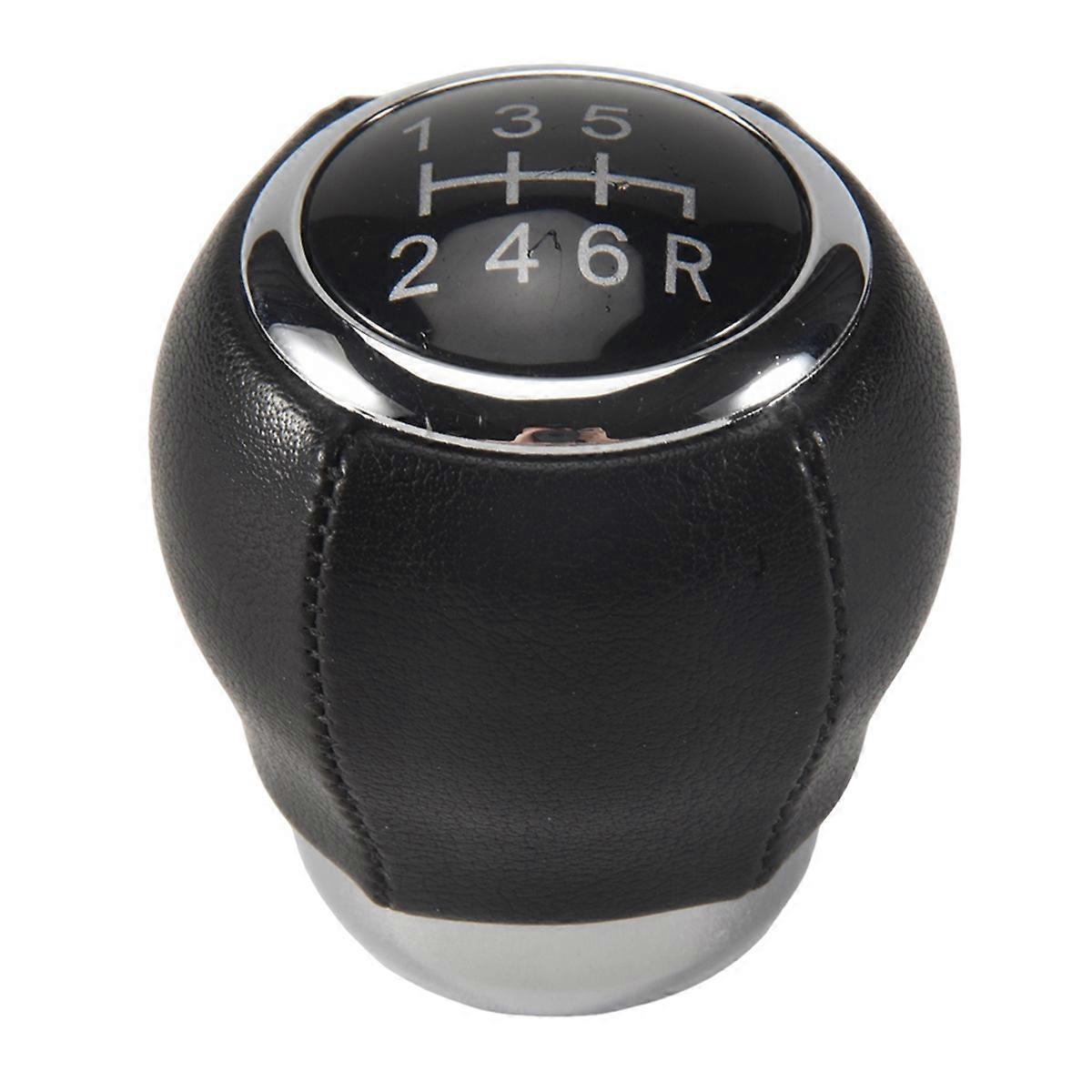 Car 6 Speed Leather Gear Stick Shift Knob for 