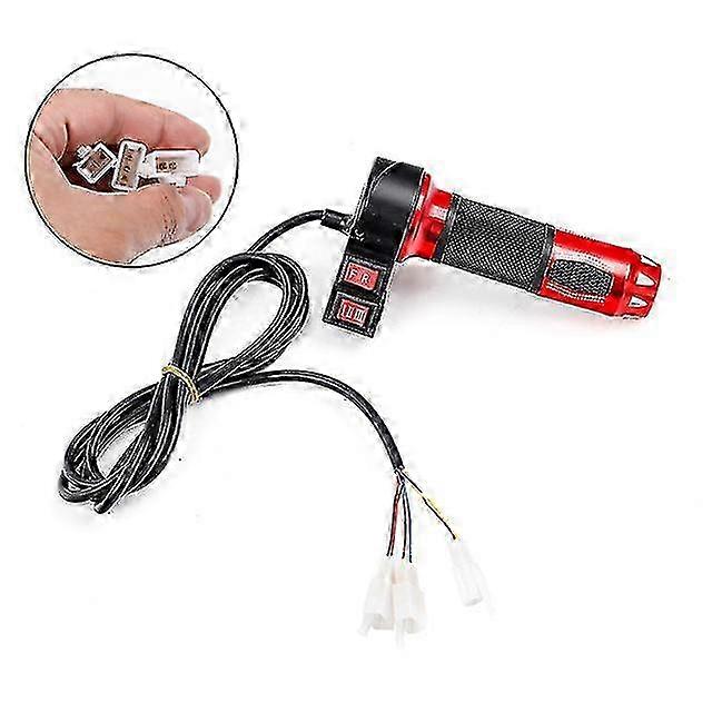 For Citycoco Electric Scooter Accessories 12v-72v Universal Three Gear Handlebar Horn Switch Handle Throttle Rotation Handle