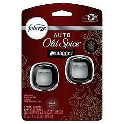 Febreze 自动空气清新剂 Old Spice Swagger 香味 2 夹 0.14oz / 4.4ml
