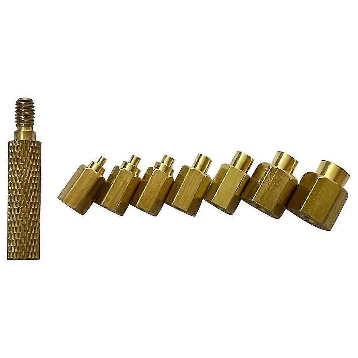 Heat Insert Nut Iron Tip M2-M8 Messinggewinde Schmelzmutter Heat Insertion Tool für Kunststoff 3D-Drucker