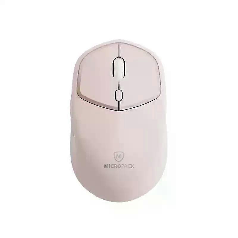 Micropack 2.4G Wireless Silent Mouse Plug Play 1600dpi Smooth Stable Double Button Design Efficient Durable Gaming Office