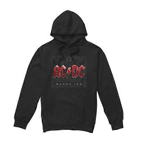AC/DC Mens Black Ice Hoodie