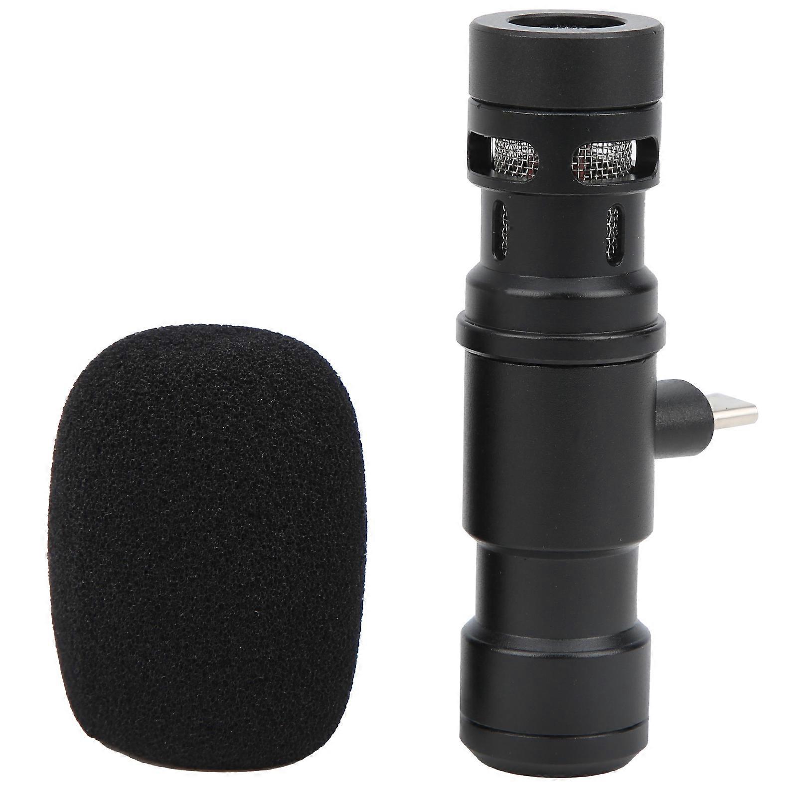 YELANGU TYPEC Mobile Phone Direct Insertion Directional Microphone Video Recording