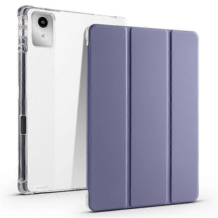 Compatible For Lenovo Tab M11 (Xiaoxin Pad 11 2024) Leather Case Tri-fold Stand Tablet Cover with Auto Wake / Sleep