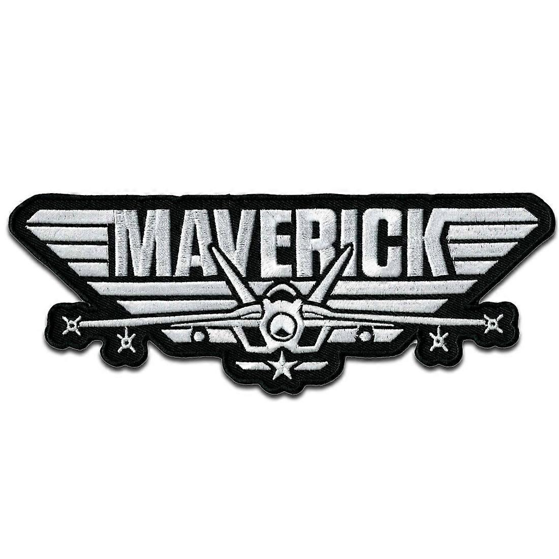Top Gun XL Back Patch Maverick - patch, iron-on patch, size: 19.5 x 7.3 cm