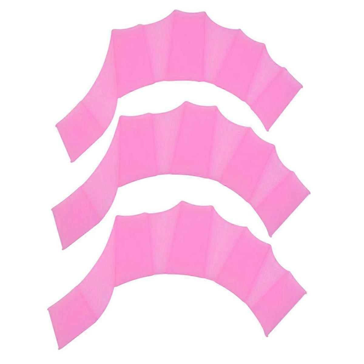 Silicone Swimming Hand Gloves for Swimmer Beginner Swimmer Freestyle Palm Trainer for Swimming Love