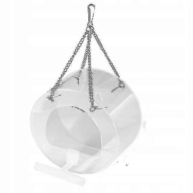 バードフィーダー吸着透明バードケージフードウォーターディッシュ