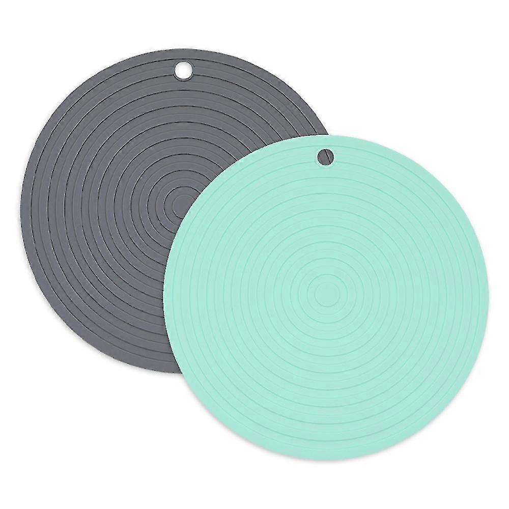 2 Pcs Pet Placemat , Mat For Prevent Food And Water Overflow, Suitable