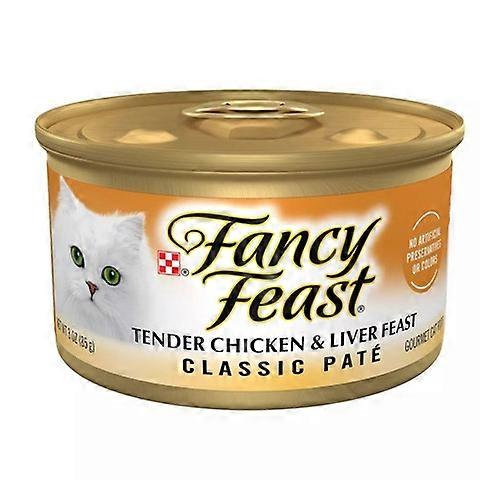 Purina Fancy Feast Tender Chicken And Liver Cat, 3 Oz (Case Of 24)