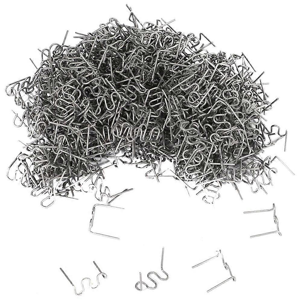1000Pcs 0.6mm S Wave Staples for Car Bumper Bodywork Plastic Stapler