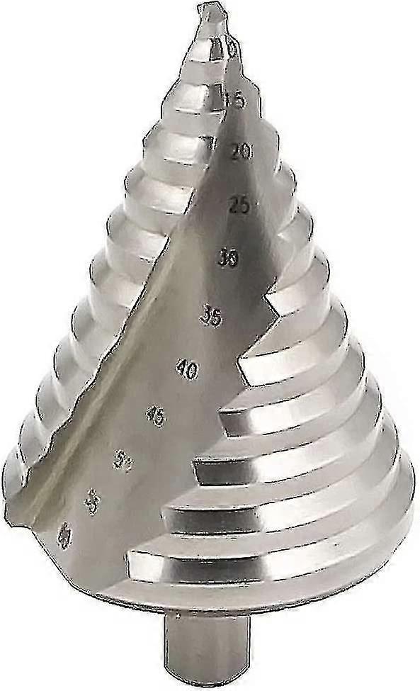 6-60mm Step Drill Bits Spiral Groove Sizes 12 Steps, Big Hole For Cobalt Cone