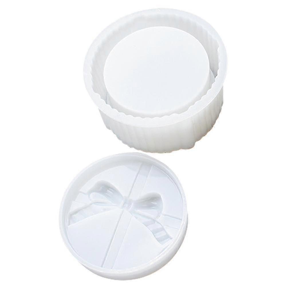 1 Set Crystal Epoxy Diy Round-shape Mold