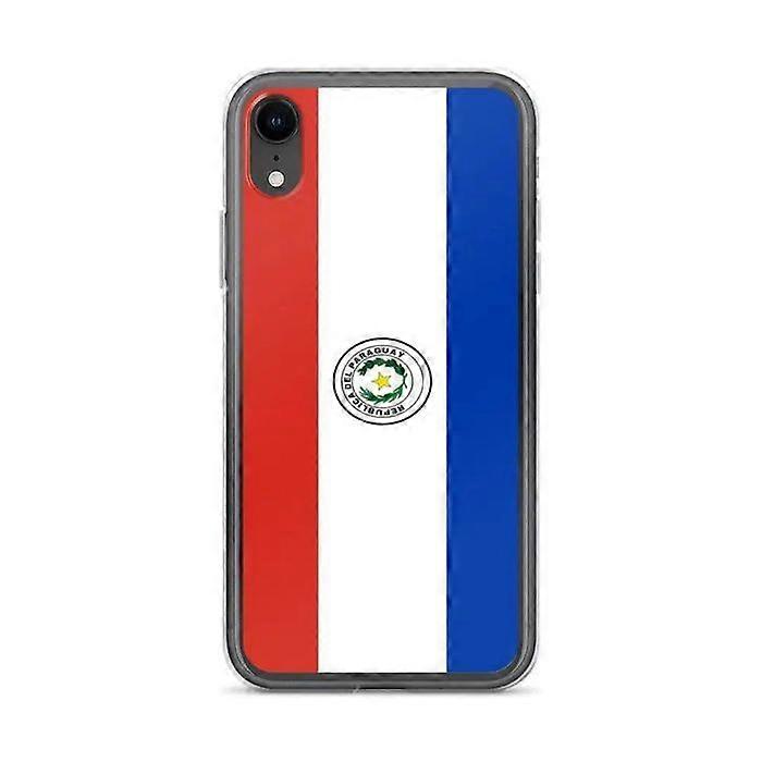 iPhone Case - PIXELFORMA - iPhone XR - Flag of Paraguay - Soft Silicone - Slim Fit