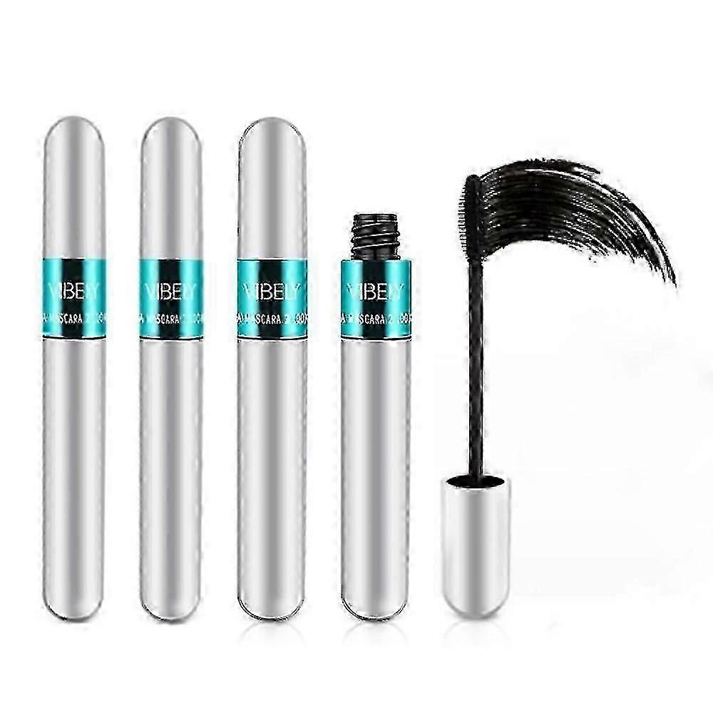 3PCS 2 In 1 Vibely Mascara 5x Longer Waterproof Cosmetics For Natural Lengthening And Thic