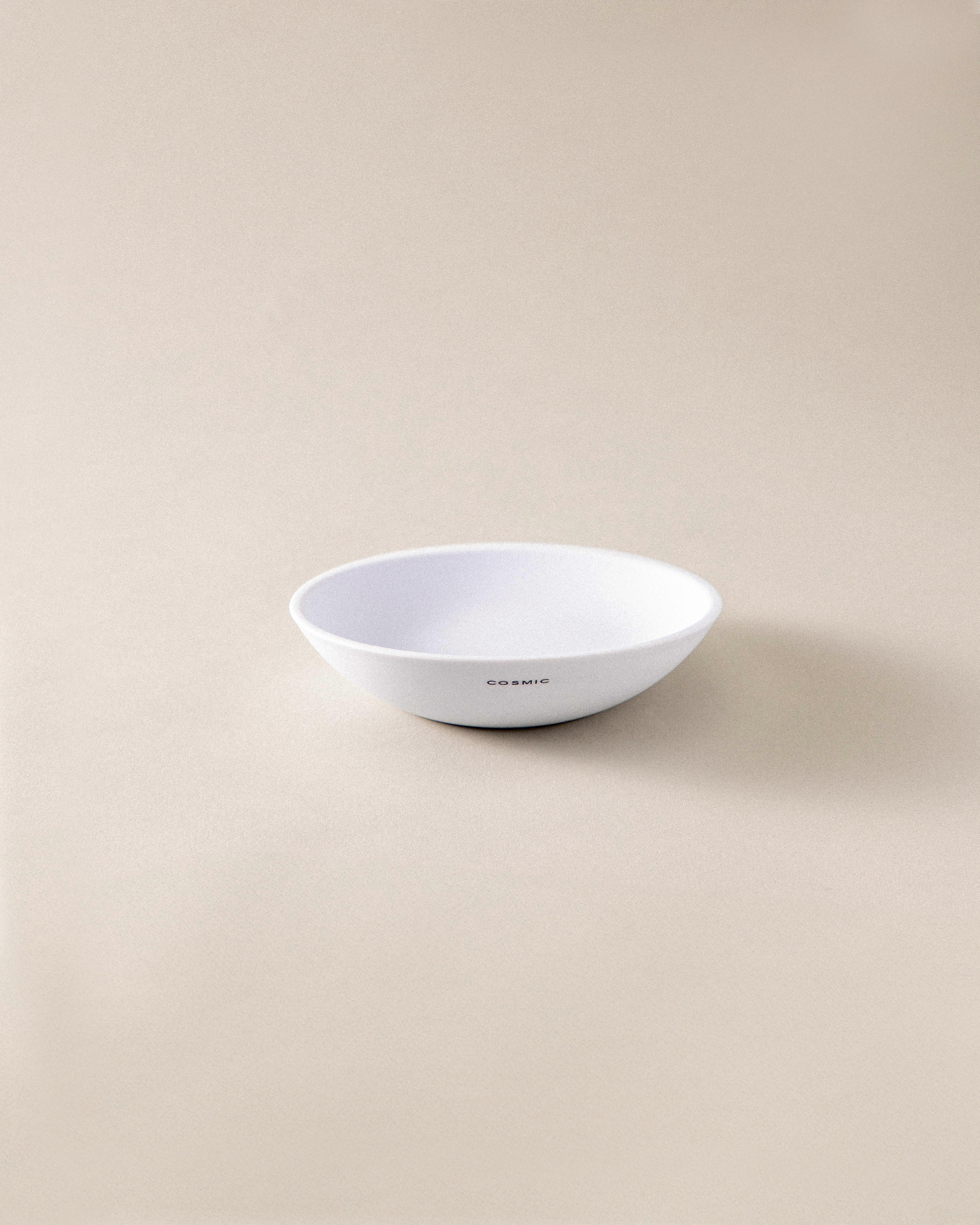 COSMIC Soap dish, Matt White, Unique design Soft-finish coating, Saku Collection