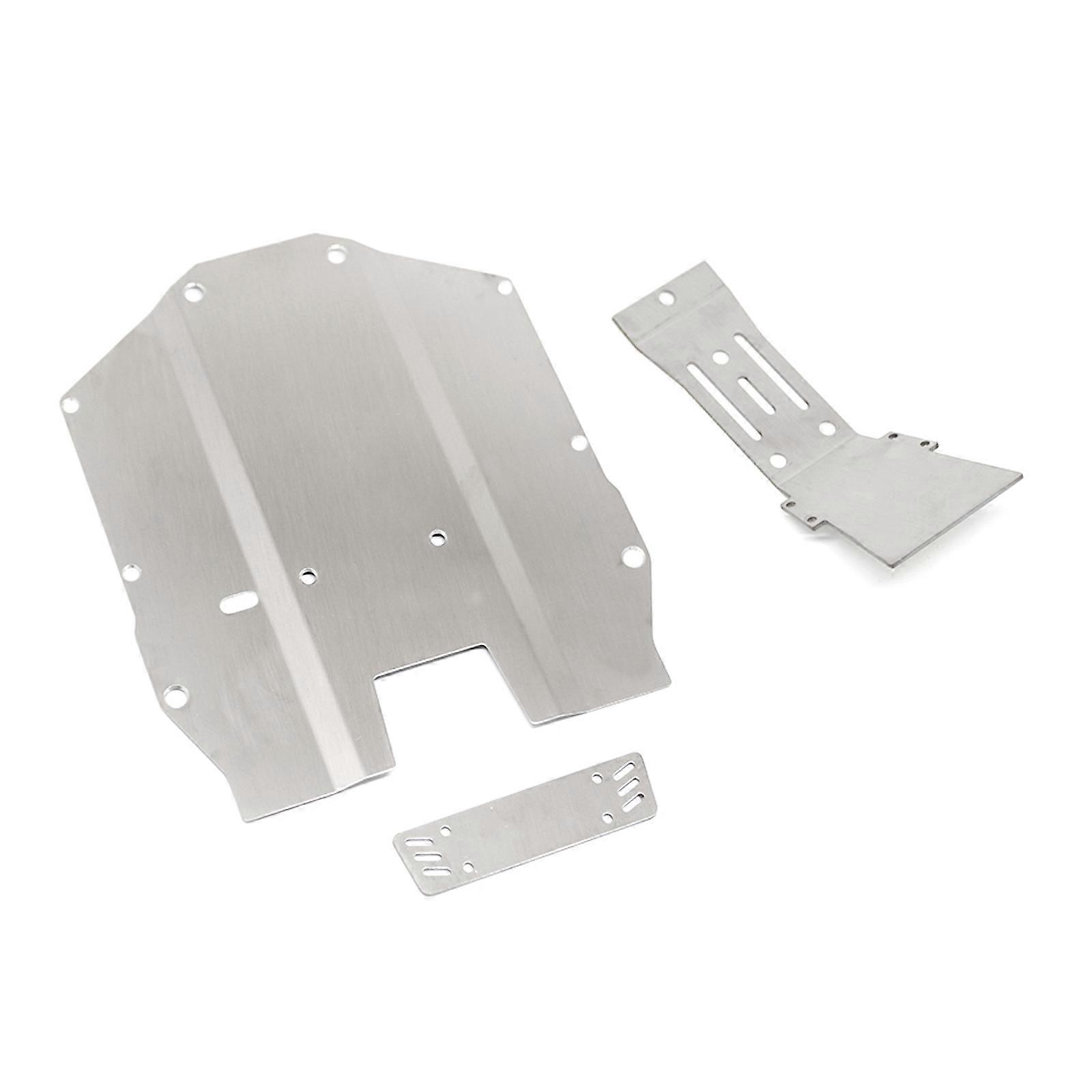 Langlebiger Metall Remote Car Crawler Chassis Guard Plate Tail Crawler Chassis Guard Geeignet für 1/12 Remote Car Crawler