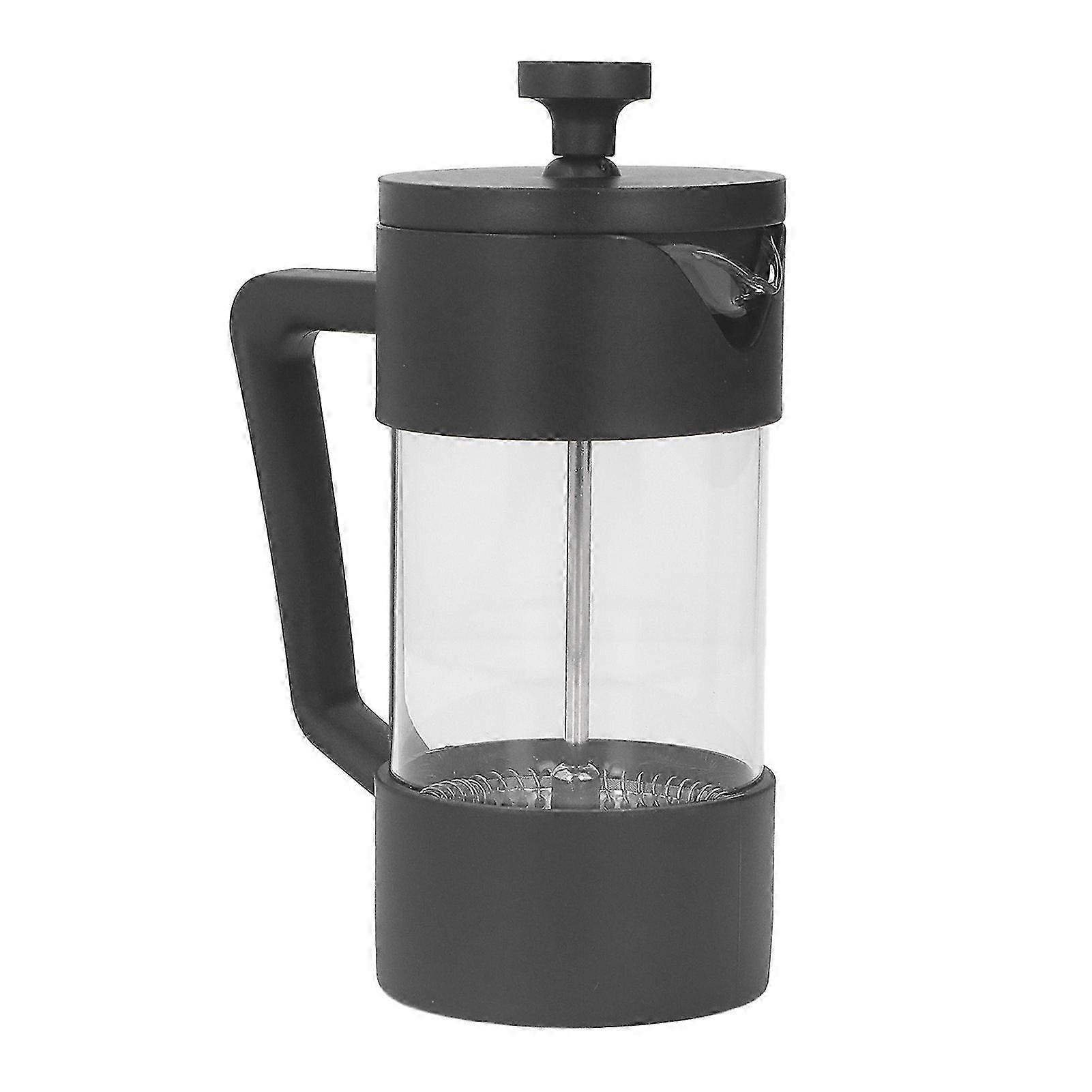 Pressure Kettle Tea Maker with 120 Mesh Filter, 600ml for Coffee & Milk Tea