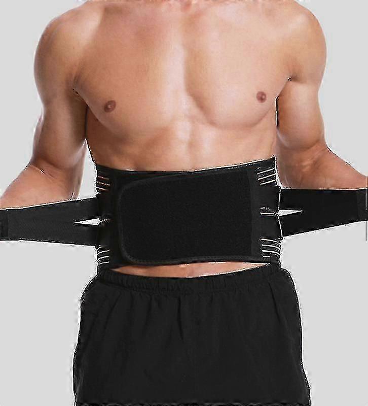 Back Support Belt, Back Brace For Men Women Lower Back Pain Relief, Waist Lumbar Support With Honeycomb Breathable Mesh Design - CHUNCC