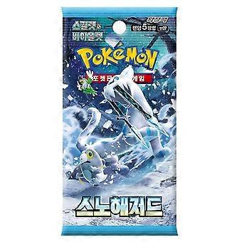Pokémon Snow Hazard Booster Coreano